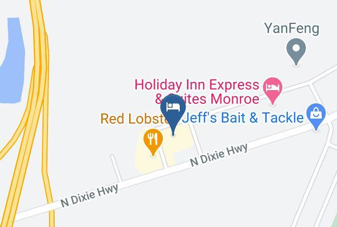 Monroe County - Hampton Inn Monroe Maps