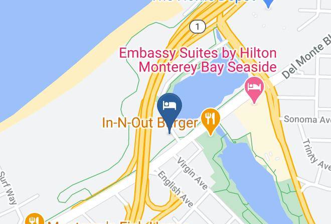 Monterey - Hampton Inn Monterey Ca Maps