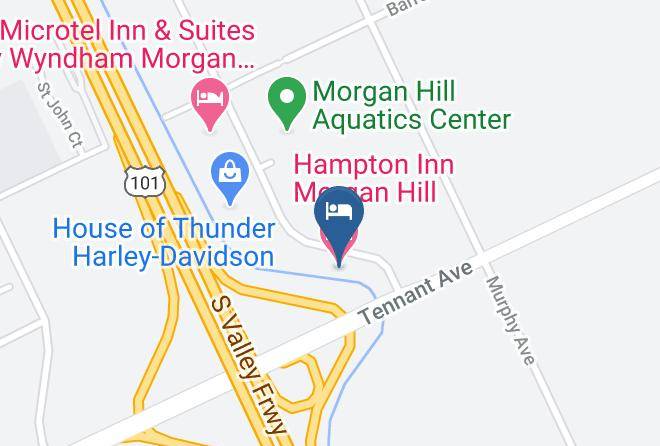 Santa Clara - Hampton Inn Morgan Hill Maps
