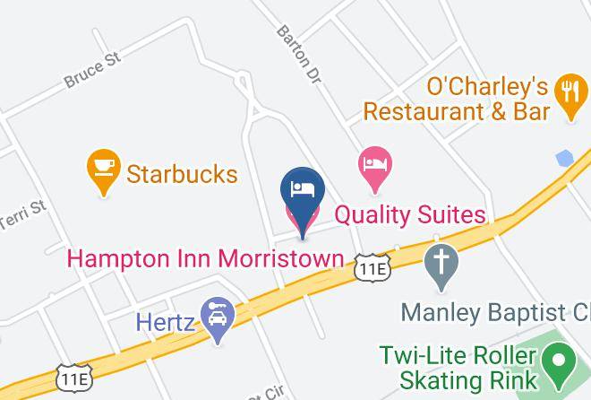Hamblen - Hampton Inn Morristown Maps