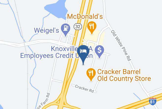 Hamblen - Hampton Inn Morristown I 81 Maps
