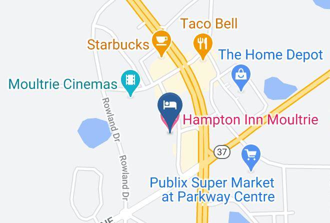 Colquitt - Hampton Inn Moultrie Maps
