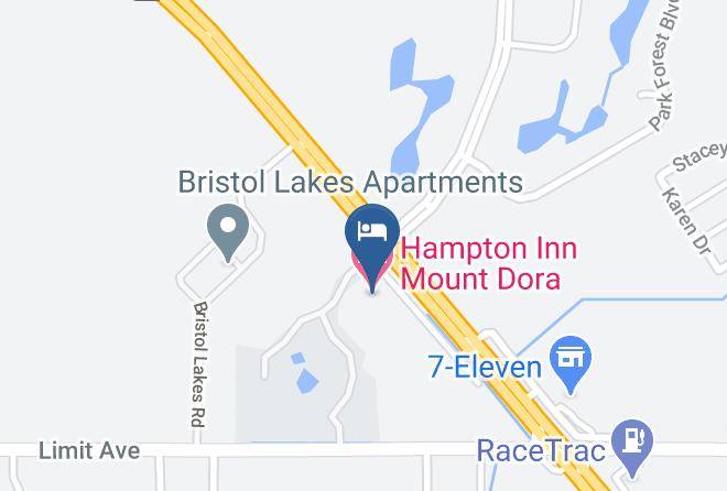 Lake - Hampton Inn Mount Dora Maps