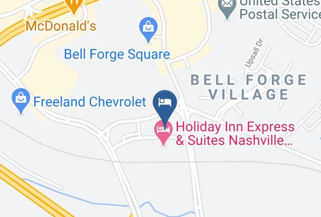 Hampton Inn Nashville I 24 Hickory Hollow Map