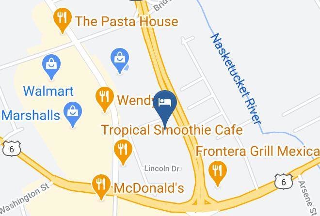 Hampton Inn New Bedford Fairhaven Map