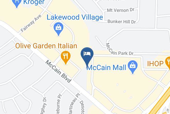 Pulaski - Hampton Inn North Little Rock Mccain Mall Maps