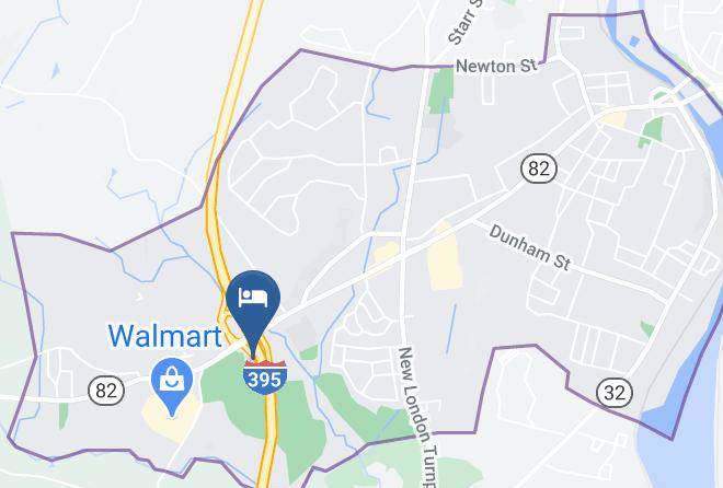 New London - Hampton Inn Norwich Maps