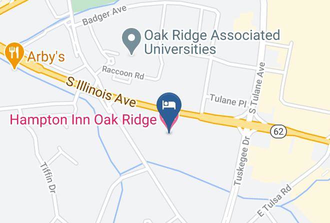 Anderson - Hampton Inn Oak Ridge Maps