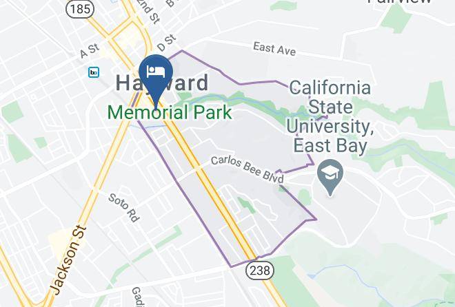 Alameda - Hampton Inn Oakland Hayward Maps