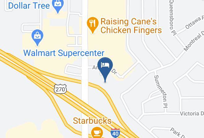 Canadian - Hampton Inn Oklahoma City Yukon Maps