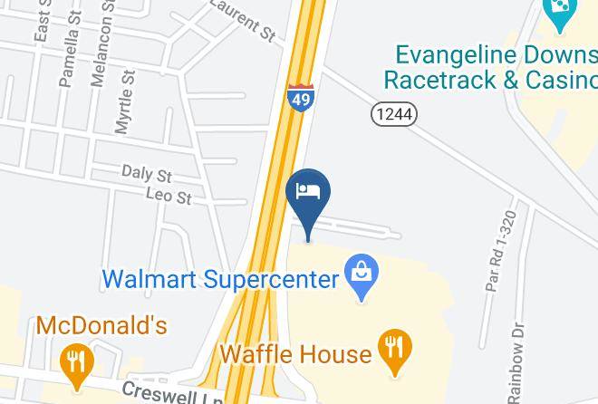 St Landry Par - Hampton Inn Opelousas Maps