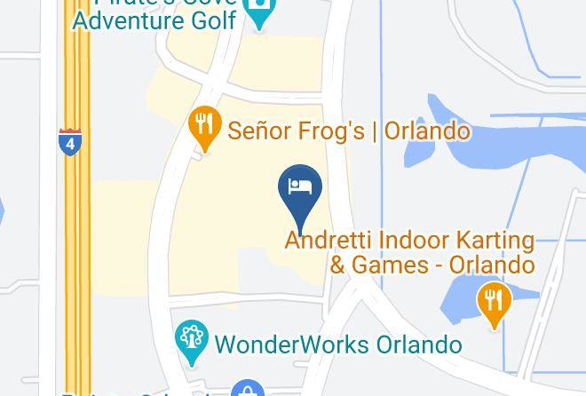 Orange - Hampton Inn Orlando International Drive Convention Center Maps