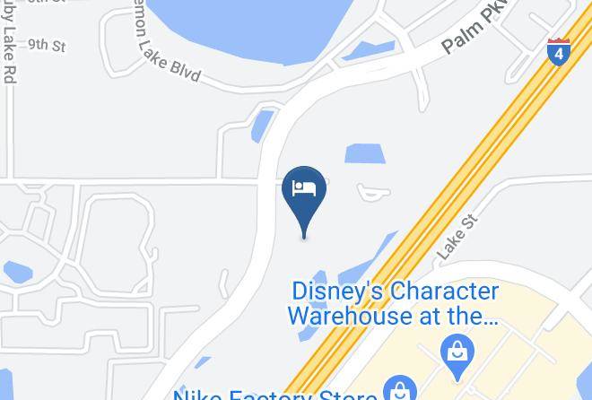 Orange - Hampton Inn Orlando Lake Buena Vista Maps