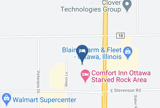 La Salle - Hampton Inn Ottawa Starved Rock Area Maps