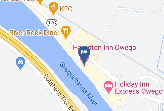 Tioga - Hampton Inn Owego Maps