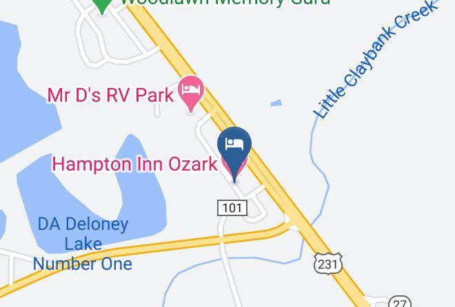 Dale - Hampton Inn Ozark Maps