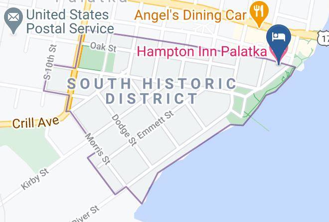 Putnam - Hampton Inn Palatka Maps