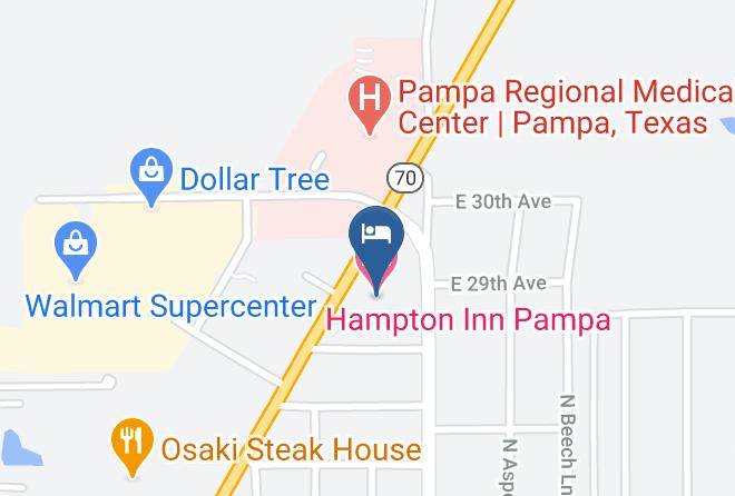 Gray - Hampton Inn Pampa Maps