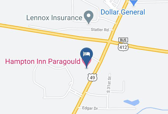 Greene - Hampton Inn Paragould Maps