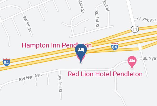 Umatilla - Hampton Inn Pendleton Maps