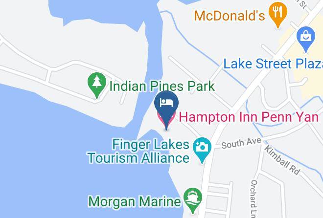Yates - Hampton Inn Penn Yan Maps