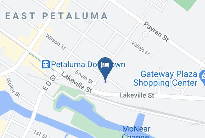 Sonoma - Hampton Inn Petaluma Maps