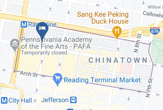 Philadelphia - Hampton Inn Philadelphia Center City Convention Center Maps