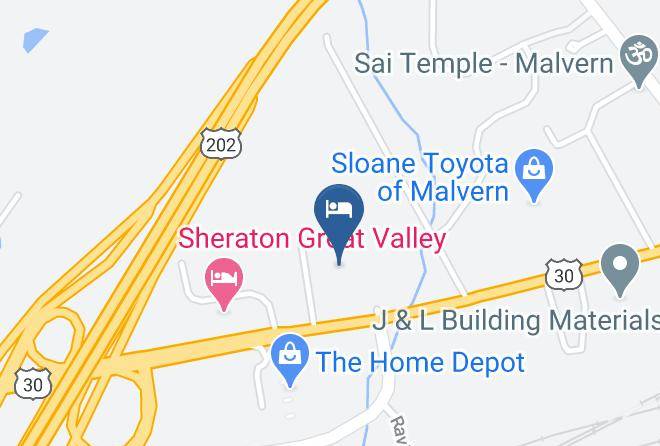 Chester - Hampton Inn Philadelphia Great Valley Malvern Maps