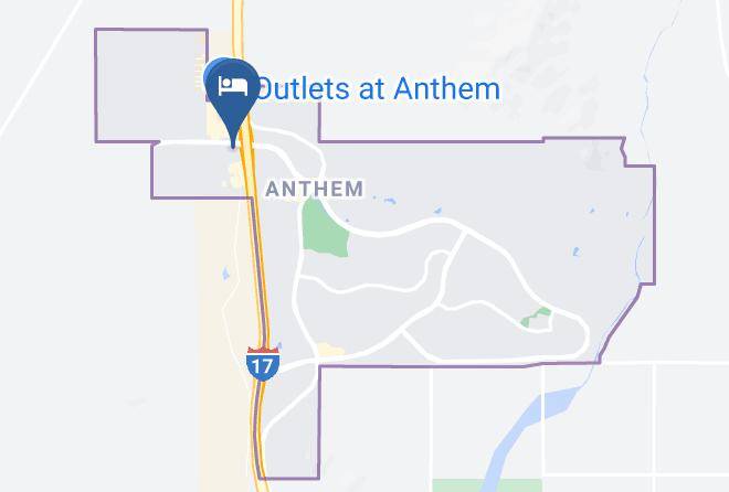 Maricopa - Hampton Inn Phoenix Anthem Maps