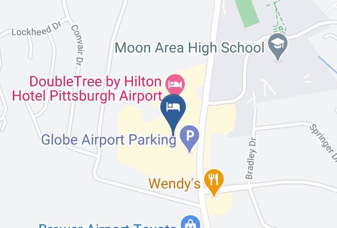 Allegheny - Hampton Inn Pittsburgh Airport Maps