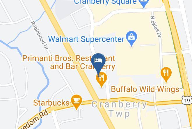 Butler - Hampton Inn Pittsburgh Cranberry Maps