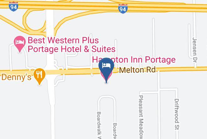 Porter - Hampton Inn Portage Maps