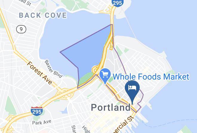 Cumberland - Hampton Inn Portland Downtown Waterfront Maps