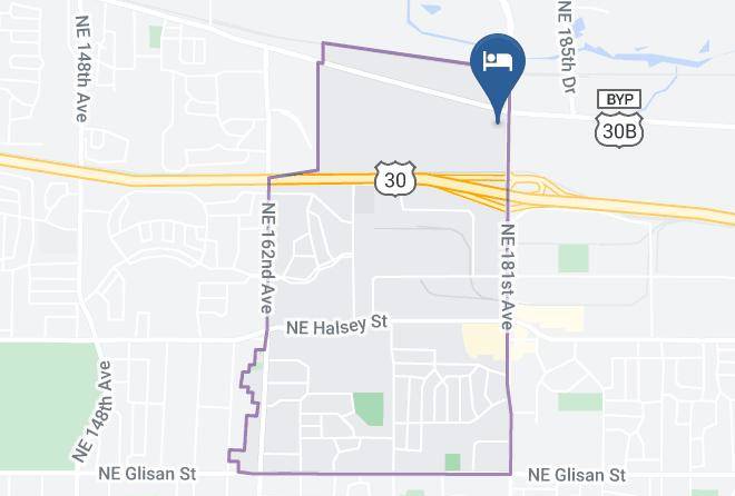 Multnomah - Hampton Inn Portland East Maps