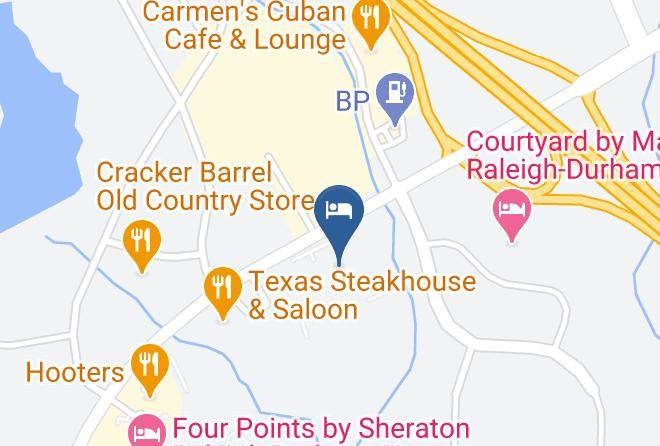 Wake - Hampton Inn Raleigh Durham Airport Maps