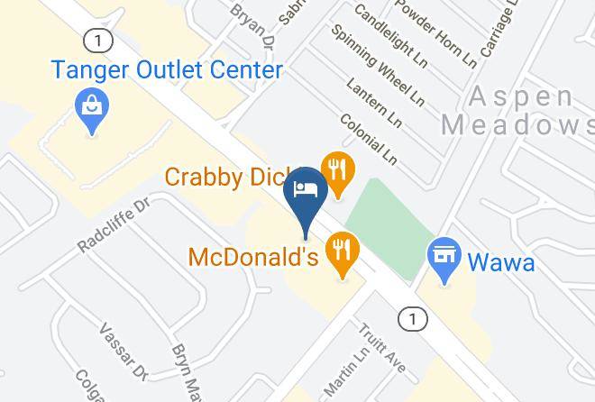 Sussex - Hampton Inn Rehoboth Beach Maps