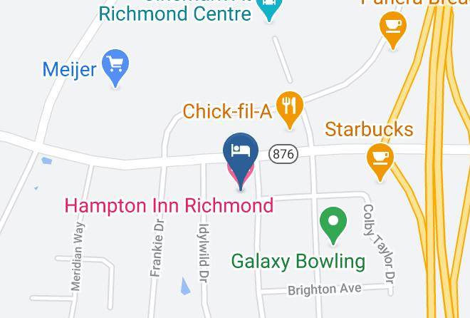 Hampton Inn Richmond Map