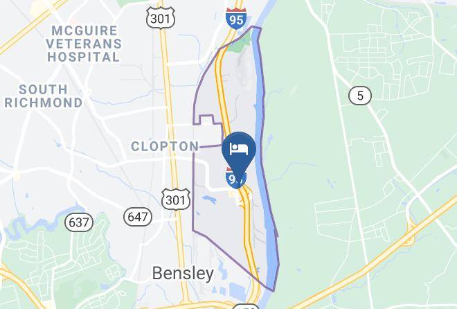 Richmond City - Hampton Inn Richmond South Maps