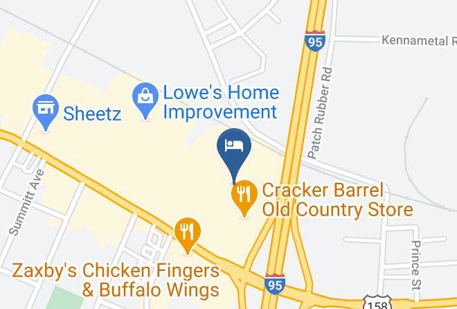 Halifax - Hampton Inn Roanoke Rapids Maps