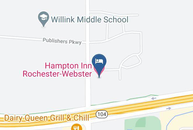 Monroe - Hampton Inn Rochester Webster Maps