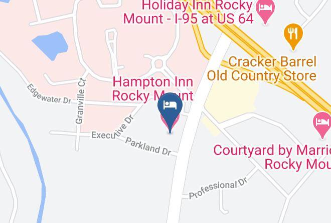 Nash - Hampton Inn Rocky Mount Maps