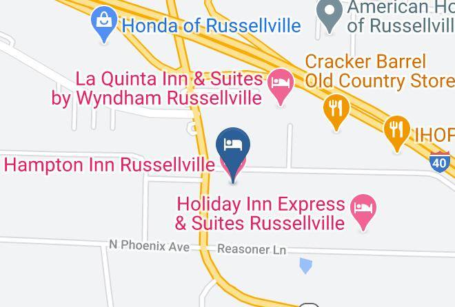 Pope - Hampton Inn Russellville Maps