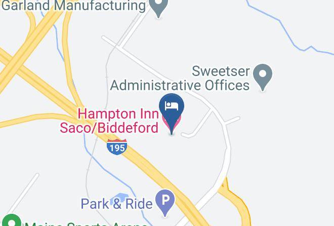 York - Comfort Inn Saco Old Orchard Beach Maps