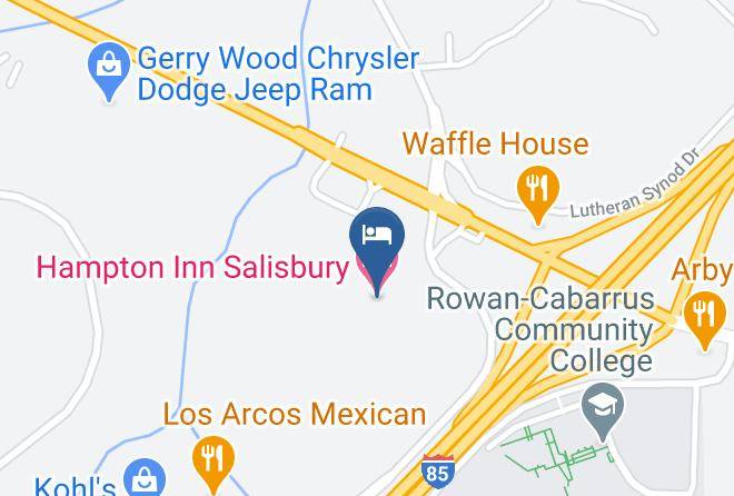 Rowan - Hampton Inn Salisbury Maps