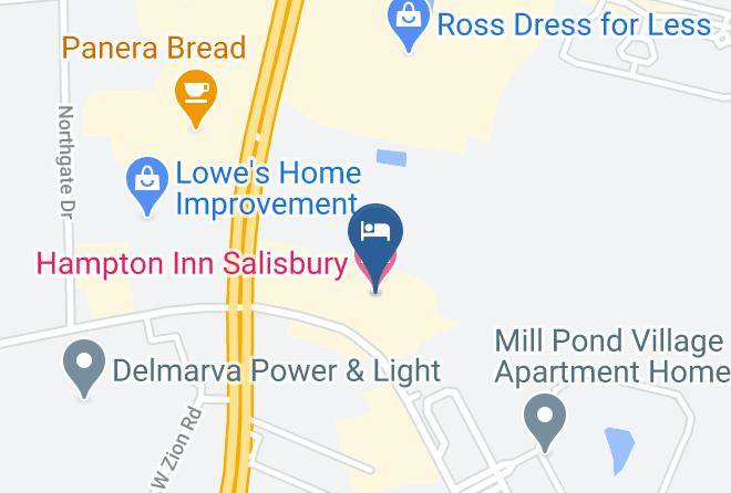 Wicomico - Hampton Inn Salisbury Maps