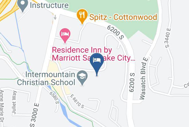 Salt Lake - Hampton Inn Salt Lake City Cottonwood Maps