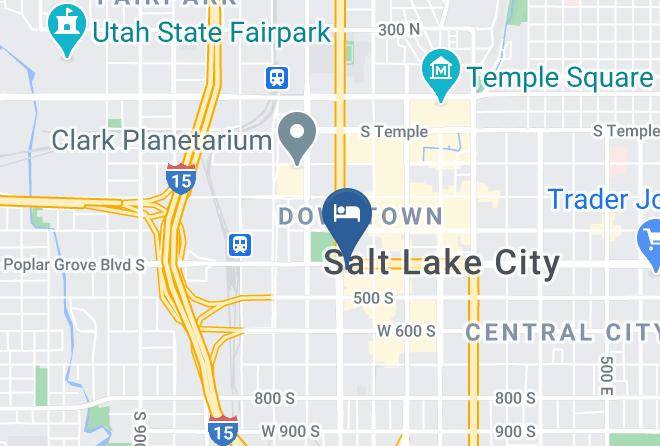 Salt Lake - Hampton Inn Salt Lake City Downtown Maps