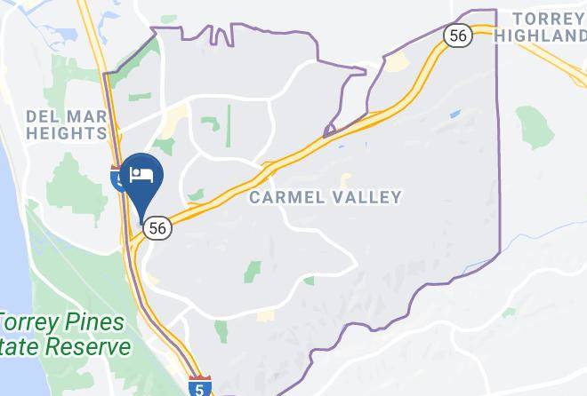 San Diego - Hampton Inn San Diego Del Mar Maps
