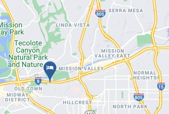 San Diego - Homewood Suites By Hilton San Diego Hotel Circle Seaworld Area Maps