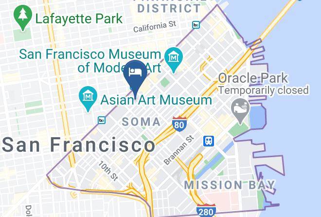 San Francisco - Hampton Inn San Francisco Downtown Convention Center Maps